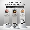 Preethi Titan Mixer Grinder for Kitchen | 3 Jars 1000W Mixie| Black (MG-283)