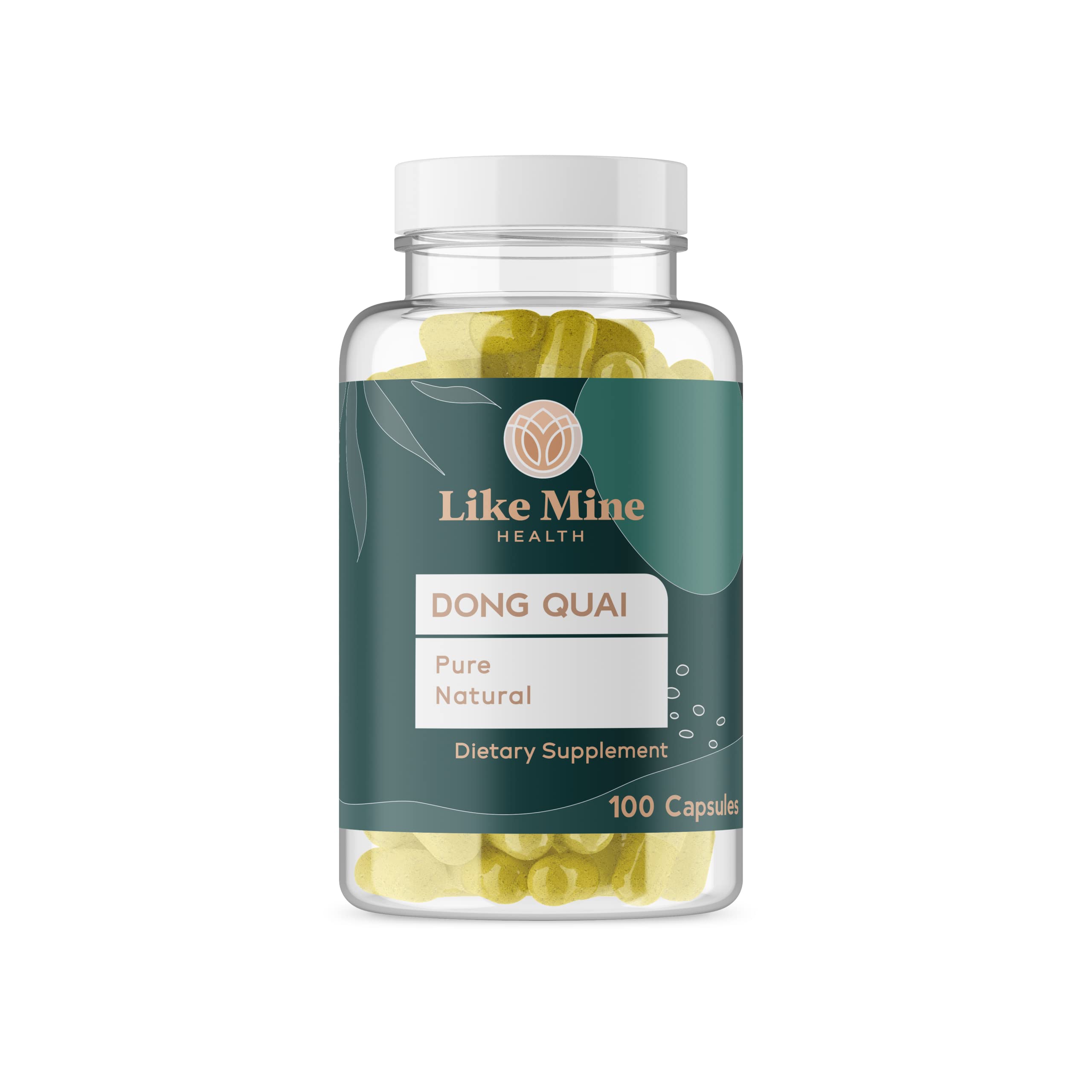 Like Mine Dong Quai 100 Capsules Pure Natural No Fillers or Additives Gluten Free Herbal Supplement for Women