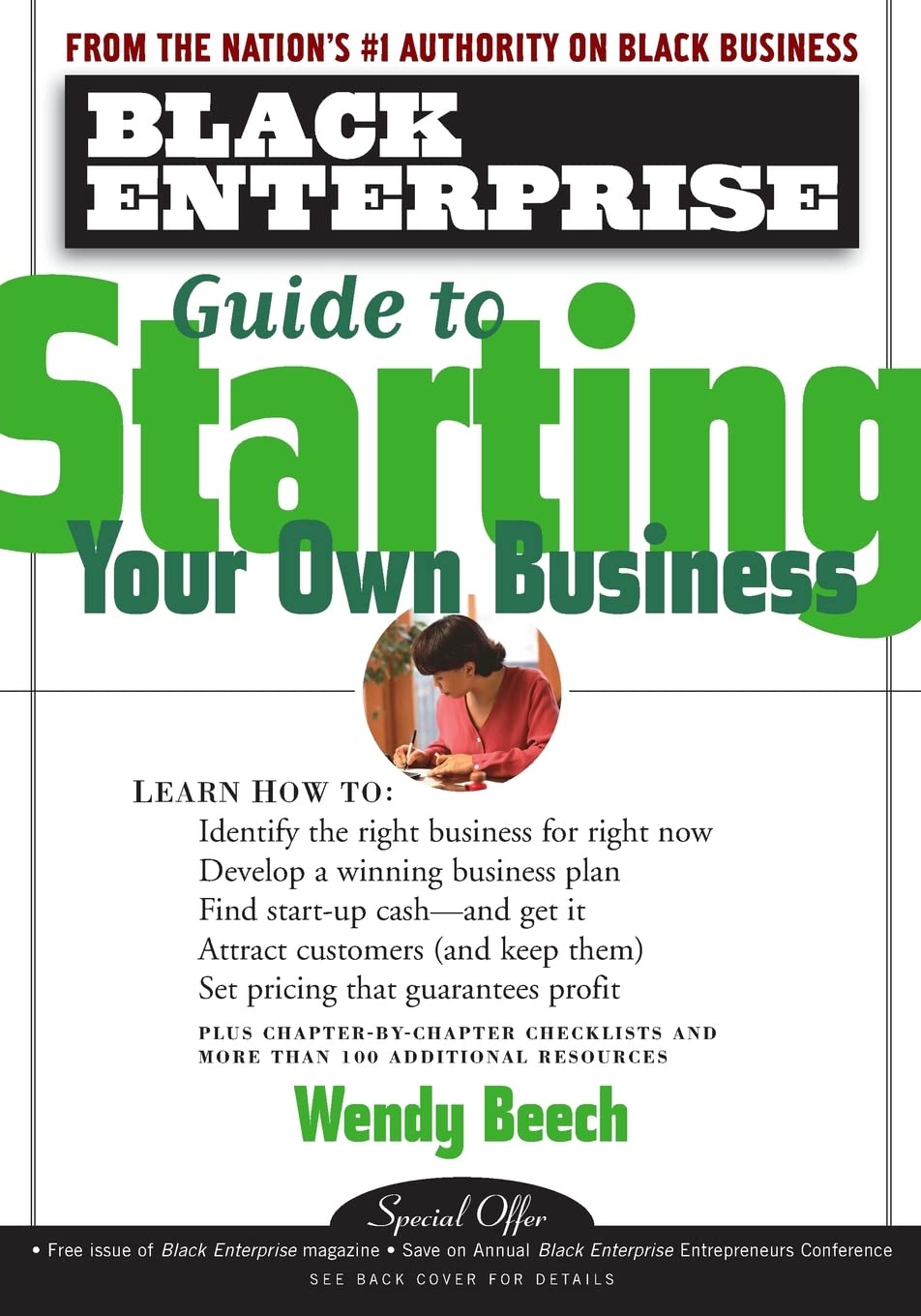 Black Enterprise Guide to Starting Your Own Business (Black Enterprise Books)