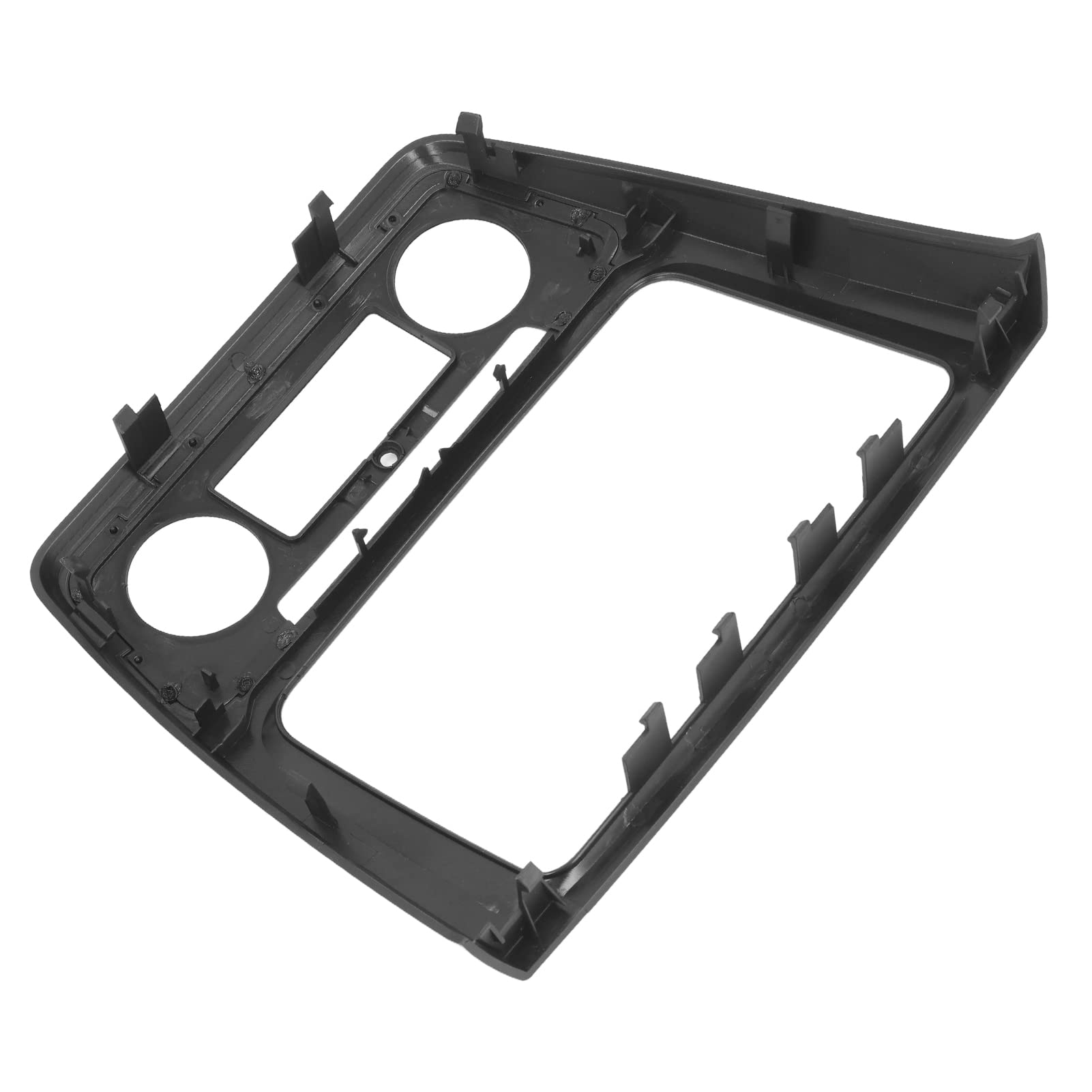 Radio Faszienspieler Autoradio Rahmen Blende 2DIN Radio Frontplatte ABS Autoverkleidungsersatz für Auto AC 2009 2017