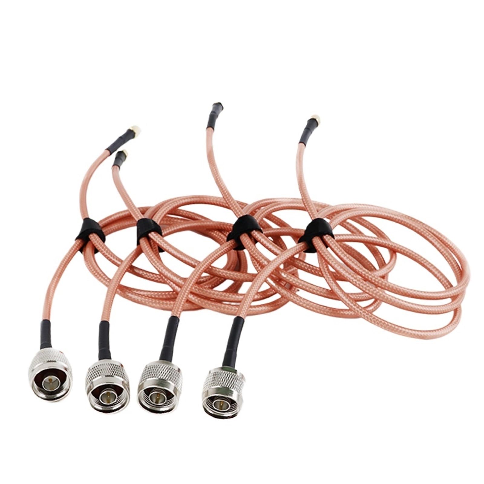 1 cavo coassiale RG400 SMA maschio a N maschio a bassa perdita RF Jumper Adapter - Opzioni di lunghezza da 15 cm a 20 m (SMA F a N F, 50 cm)