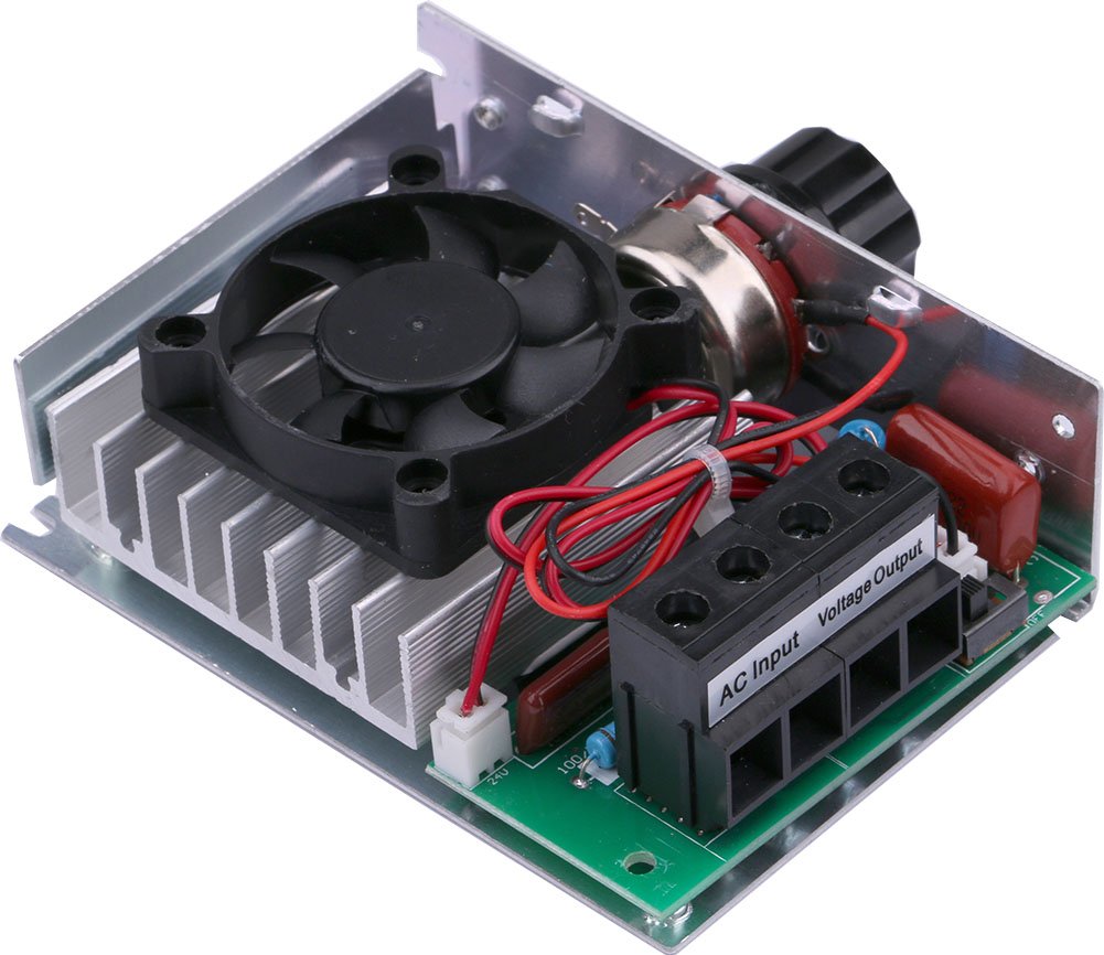 Yeeco AC 110V 10000W SCR Electronic Voltage Regulator Motor Speed Control Thermostat Governing Governor dimmer