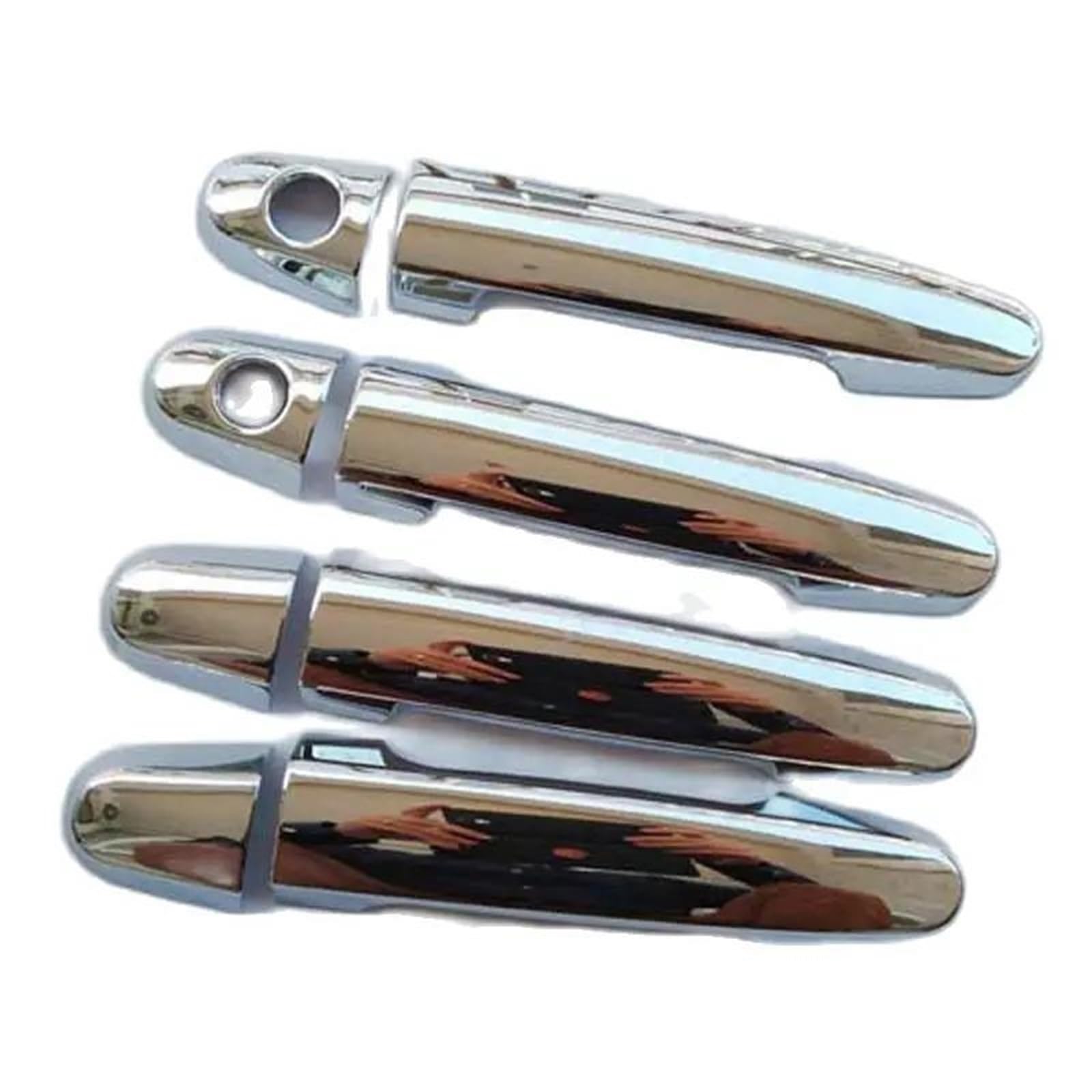 Hjkdsz 4Dc2 Car Door Protection For Hilux For Vigo 2006-2014 An10 An20 An30 Car Door Handle Cover Trim Plastic Chrome Accessories(4Dc2)