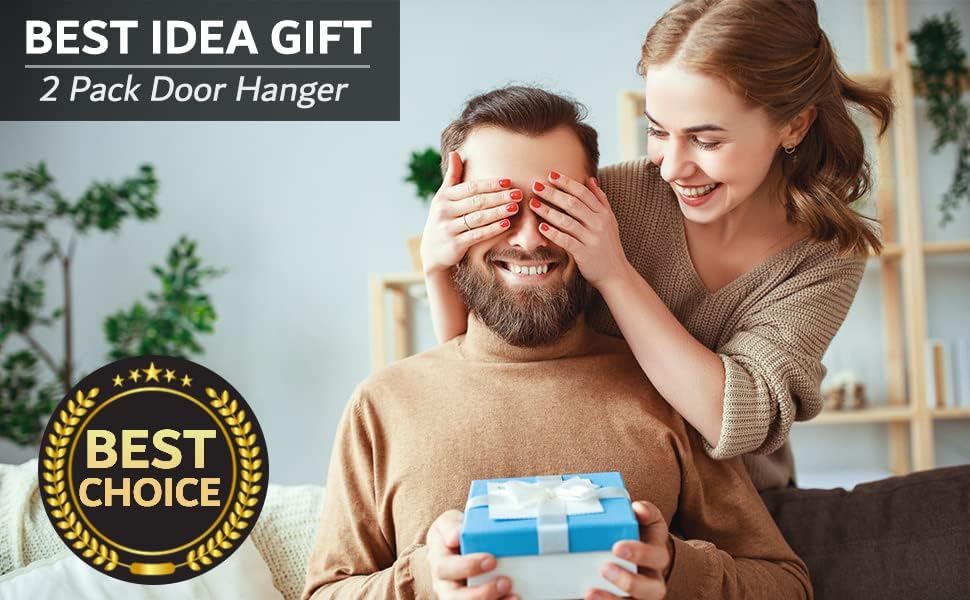 Miniatura 7 de WIPHANY Percha de almacenamiento de puerta extraíble con soporte de pared de goma resistente para colgar en la puerta, soporte de almacenamiento