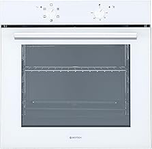 GEDTECH Four encastrable multifonctions GFO76WH - 76L - Grill - Porte froide - Fonctions vapeur (Blanc)