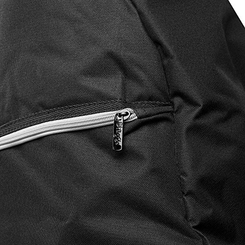 Stagg STB-10 W Gigbag Housse rembourré pour Guitare acoustique Noir - Les Beatles, Paul McCartney, John Lennon, RIngo Starr, George Harrison Stagg STB-10 W Gigbag Housse rembourré pour Guitare acoustique Noir – Image 8