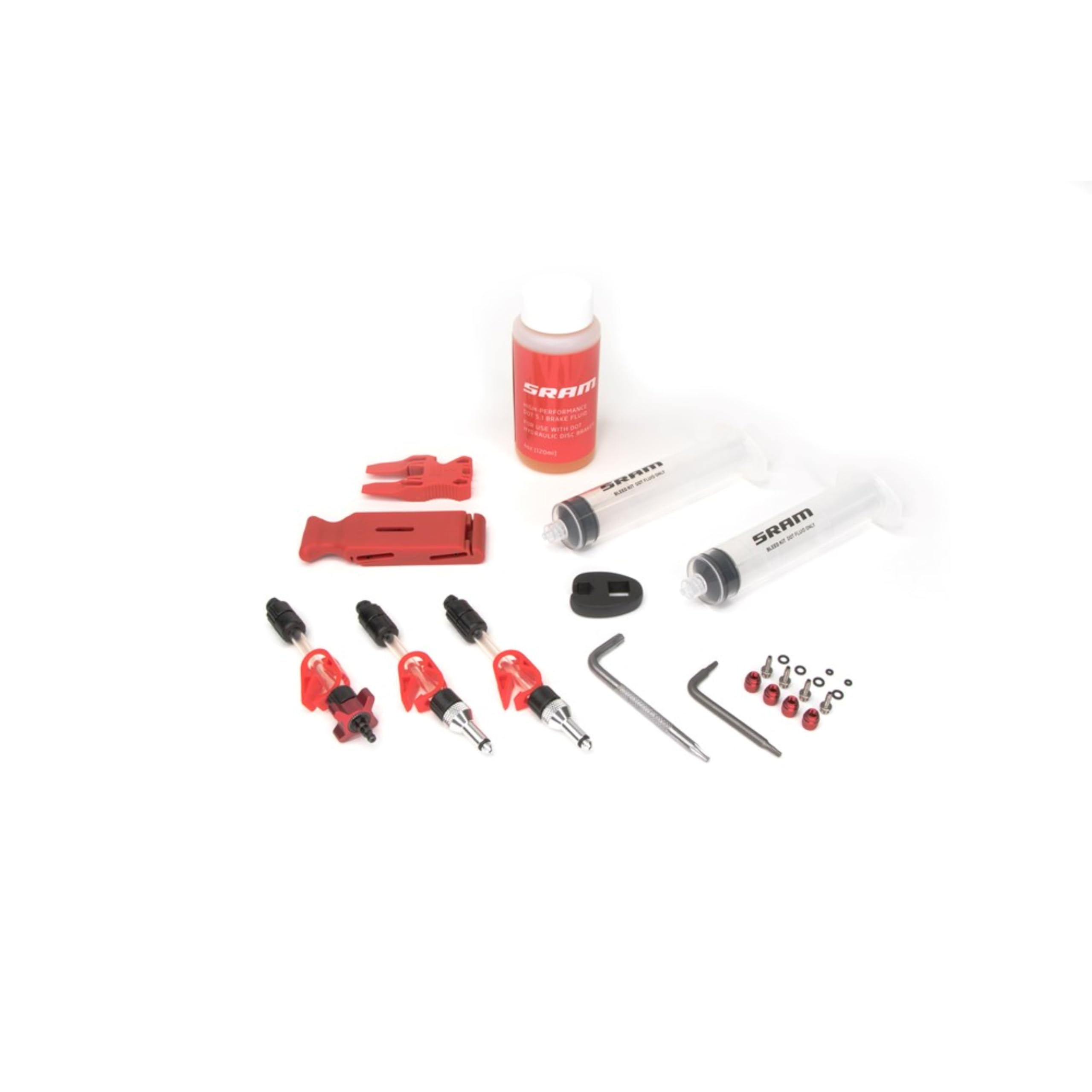 SRAM Kit spurgo Freni V2 x0, XX, Guide, Level, Code, Hydro Road, G2 Olio DOT Incluso