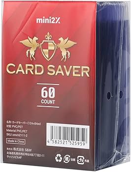 Amazon | mini2x TCG スリーブ カードセーバー トップローダー 124
