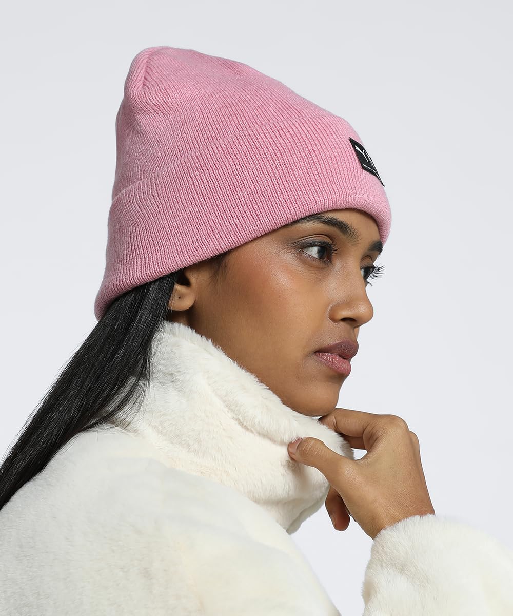 PUMA Gorro Archive Heather Erwachsener Mauved out Pink ?Gorro de Punto Unisex para Adultos
