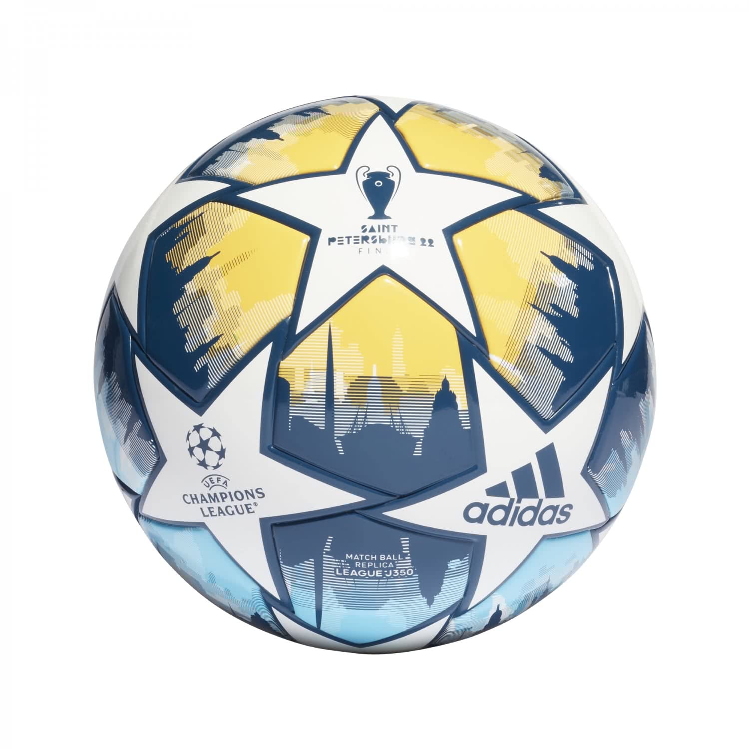 ADIDAS Ucl Lge Football Training Balls White/Panton 5 โ image 1