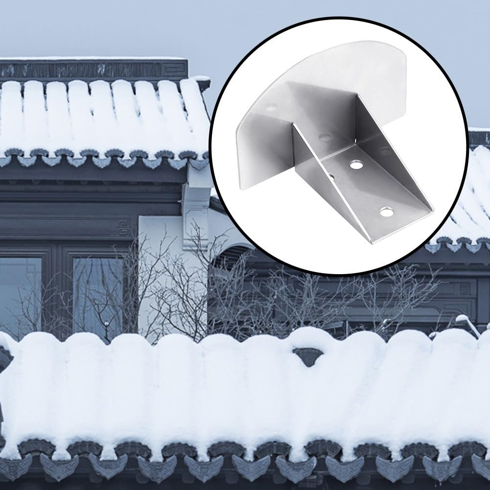 25 Piezas Topes Nieve para acero Inoxidable para Techos Metal