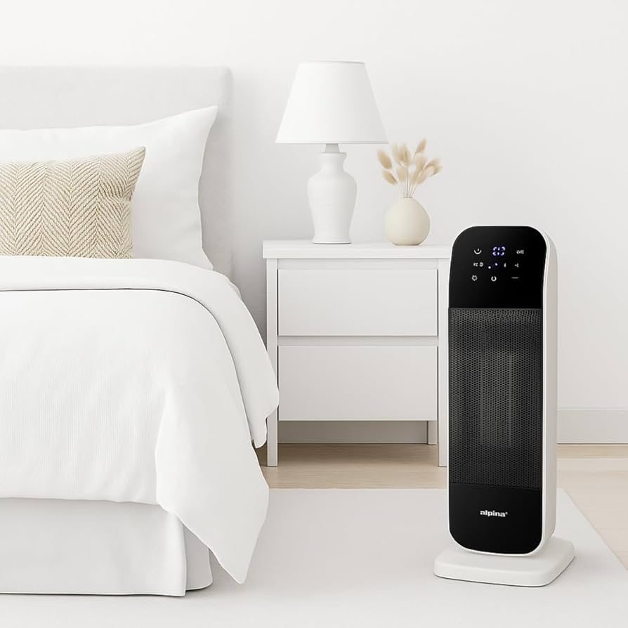 Alpina Elektrische Verwarming en Ventilator 1500W - Keramische