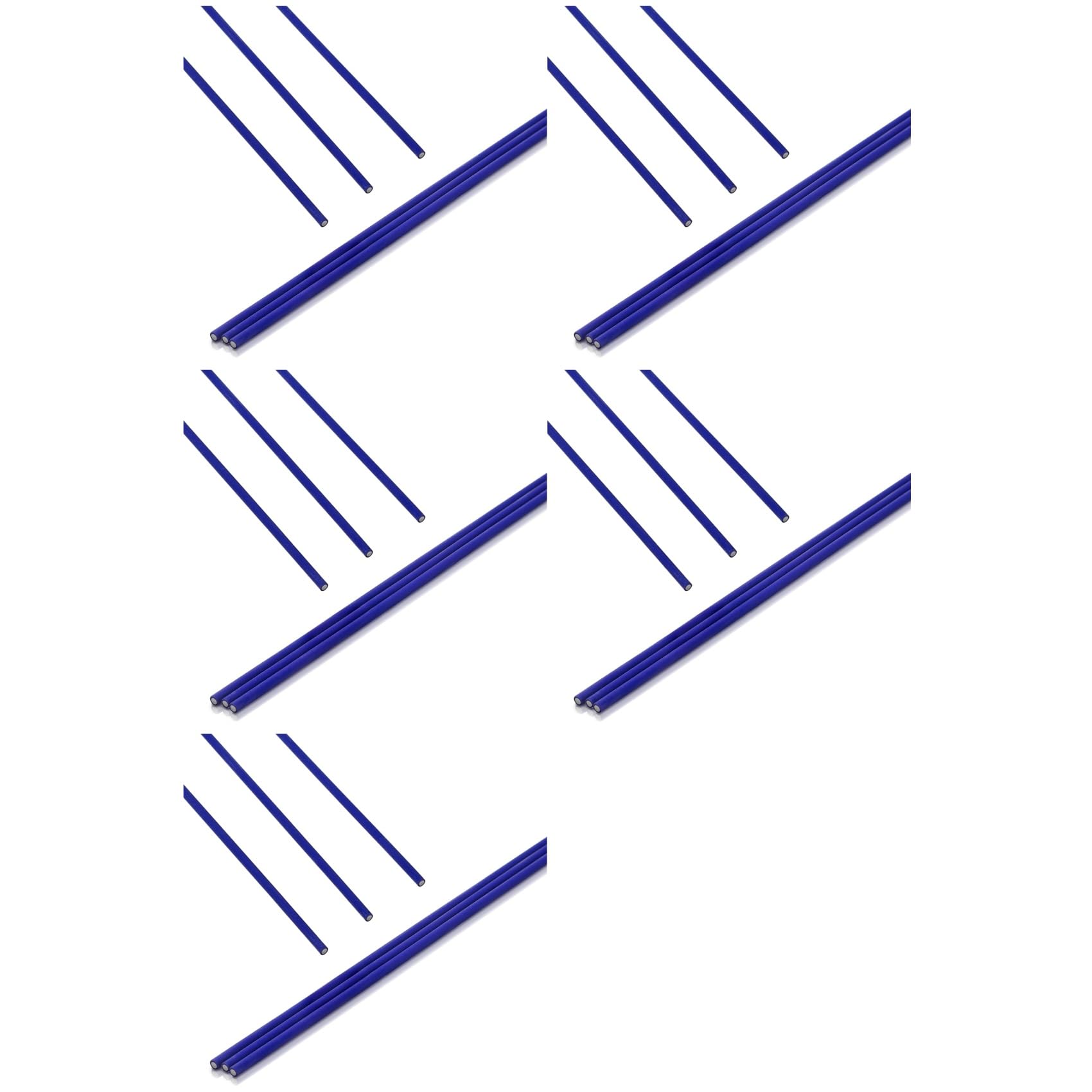 Jnchdghwa As Shown 15 Sticks Brazing Rods 56% Silver Solder - Flux Coated Solder Kits, High Temperature Resistance, Brazing Welding Rods