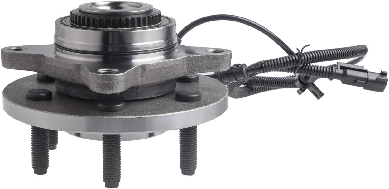 TUCAREST 515142 (6 Stud Hub,for 4WD) Front Wheel Bearing and Hub Assembly Compatible with 2011-2014 Fo-rd Expedition, 11-14 F-150/2011-2014 Li-ncoln Na-vigator (w/38 inch ABS Cable)[6 Lugs W/ABS]