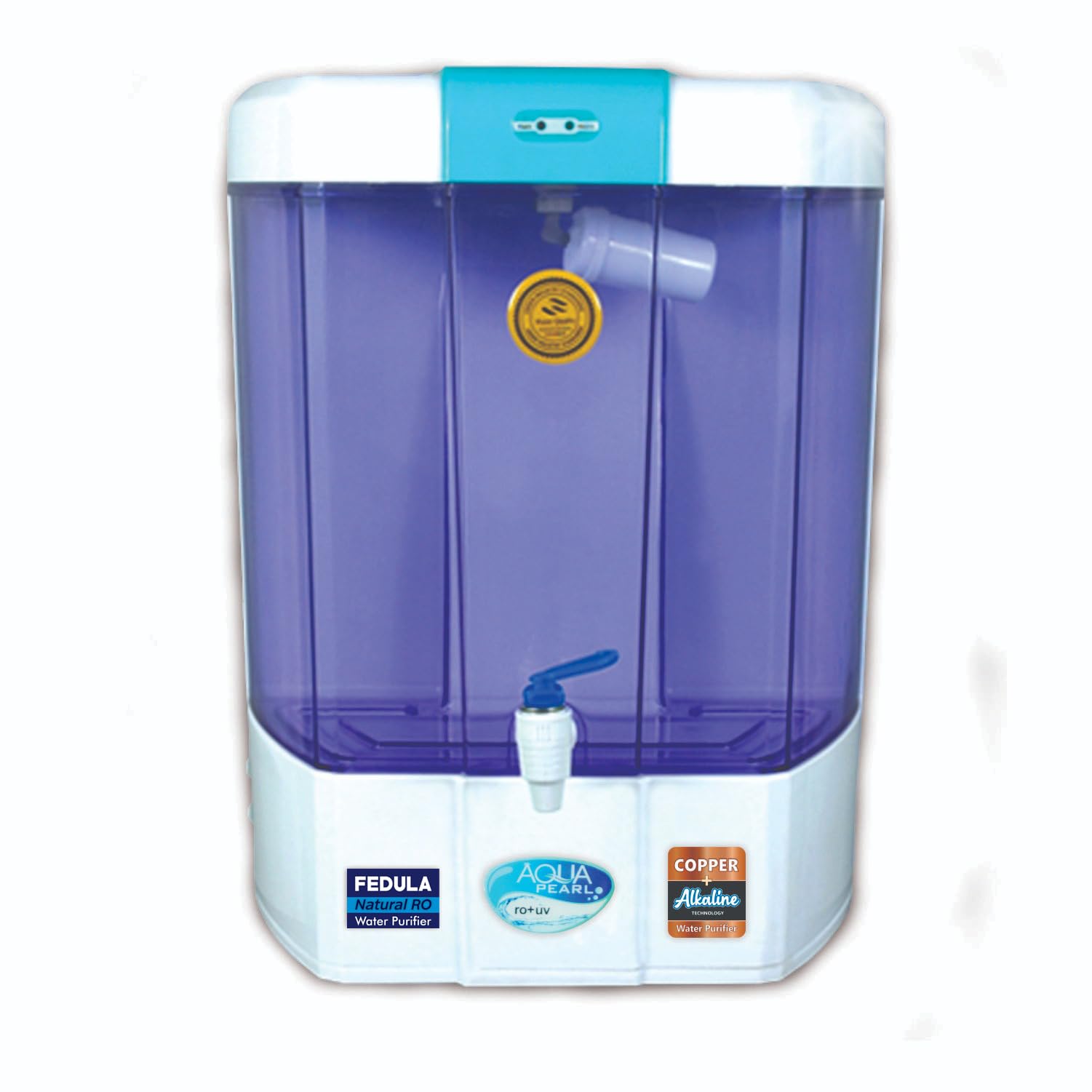 Aqua Pearl Water Purifier, RO+UV+UV LED+B12 Mineral+Alkaline, ORC Copper, High TDS Membrane, Automatic, for Home and Office Use (1 Year Warranty On Pump & SMPS)-image-37