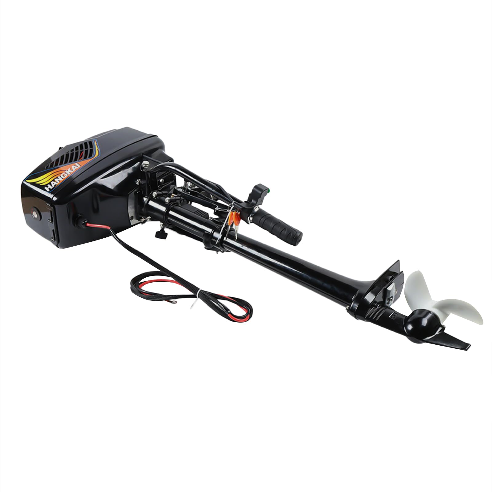 Silnik 1200 W Trolling 48 V, silnik zaburtowy z czystej miedzi, bezszczotkowy silnik zewnętrzny, silnik do łodzi, odpowiedni do małych łodzi z różnych materiałów, 3000 obr./min