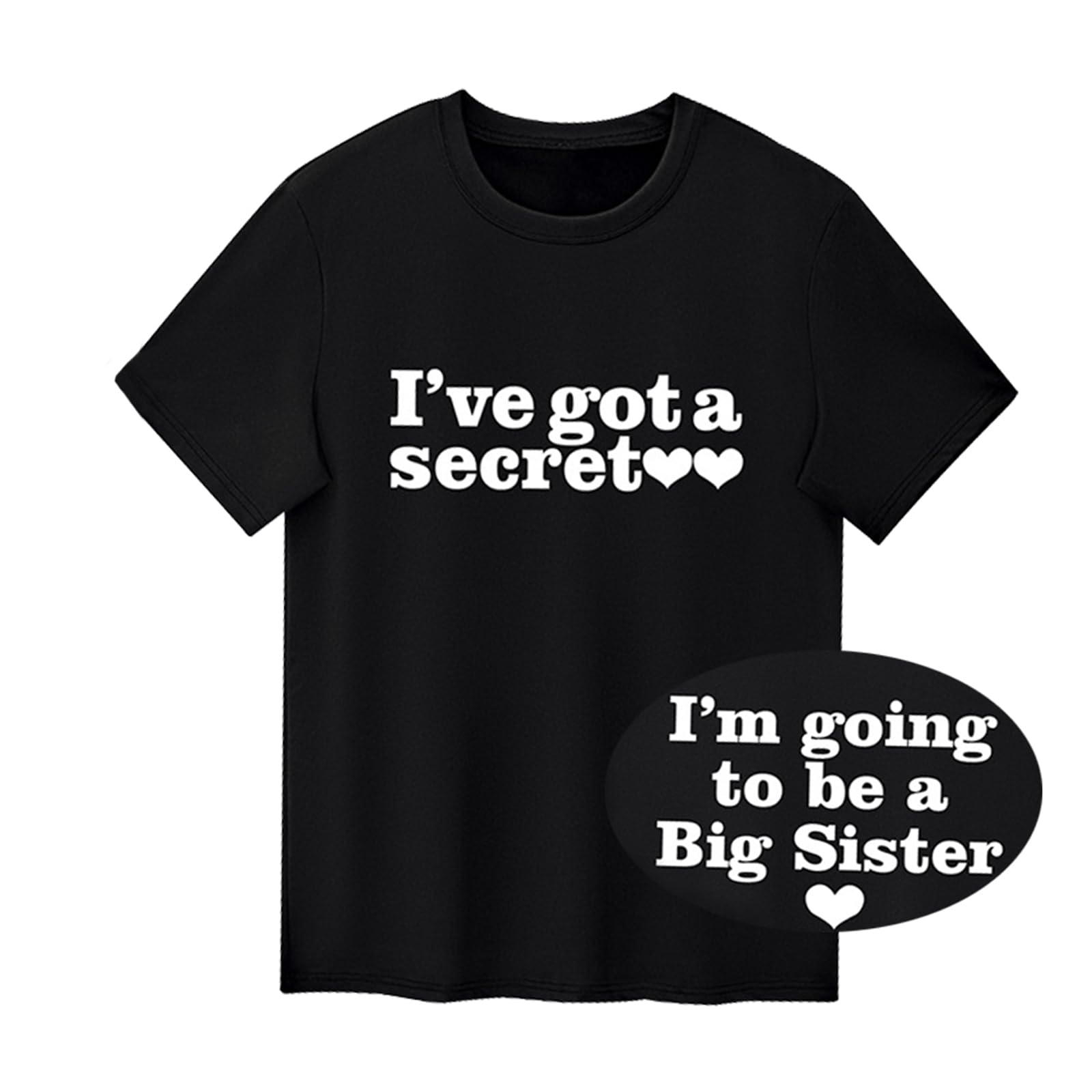 I’m Going to be a Big Sister Tees Kids Baby Girl T Shirts Tops Clothes Outfit Novelty Birth Announcement Gift