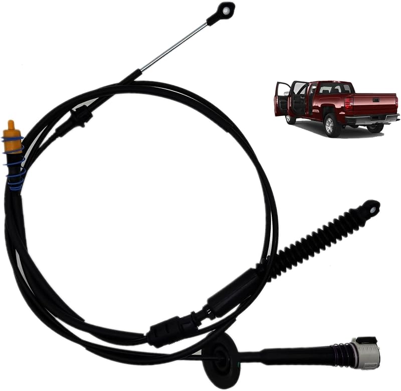 Kit da alavanca seletora da transmissão automática XYWZV 12477640 para Silverado e Sierra 1999–2006 4WD – com 2 cabos