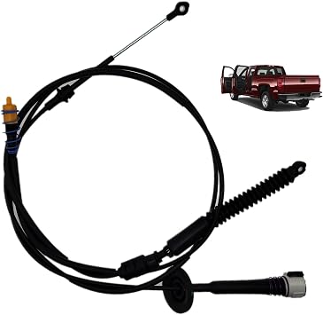 Automatic Transmission Range Select Lever Kit 12477640,Compatible for 1999-2006 Silverado 1500 Silverado 2500 Sierra 1500 Sierra 2500 | only fit 4WD Model with Both Cables