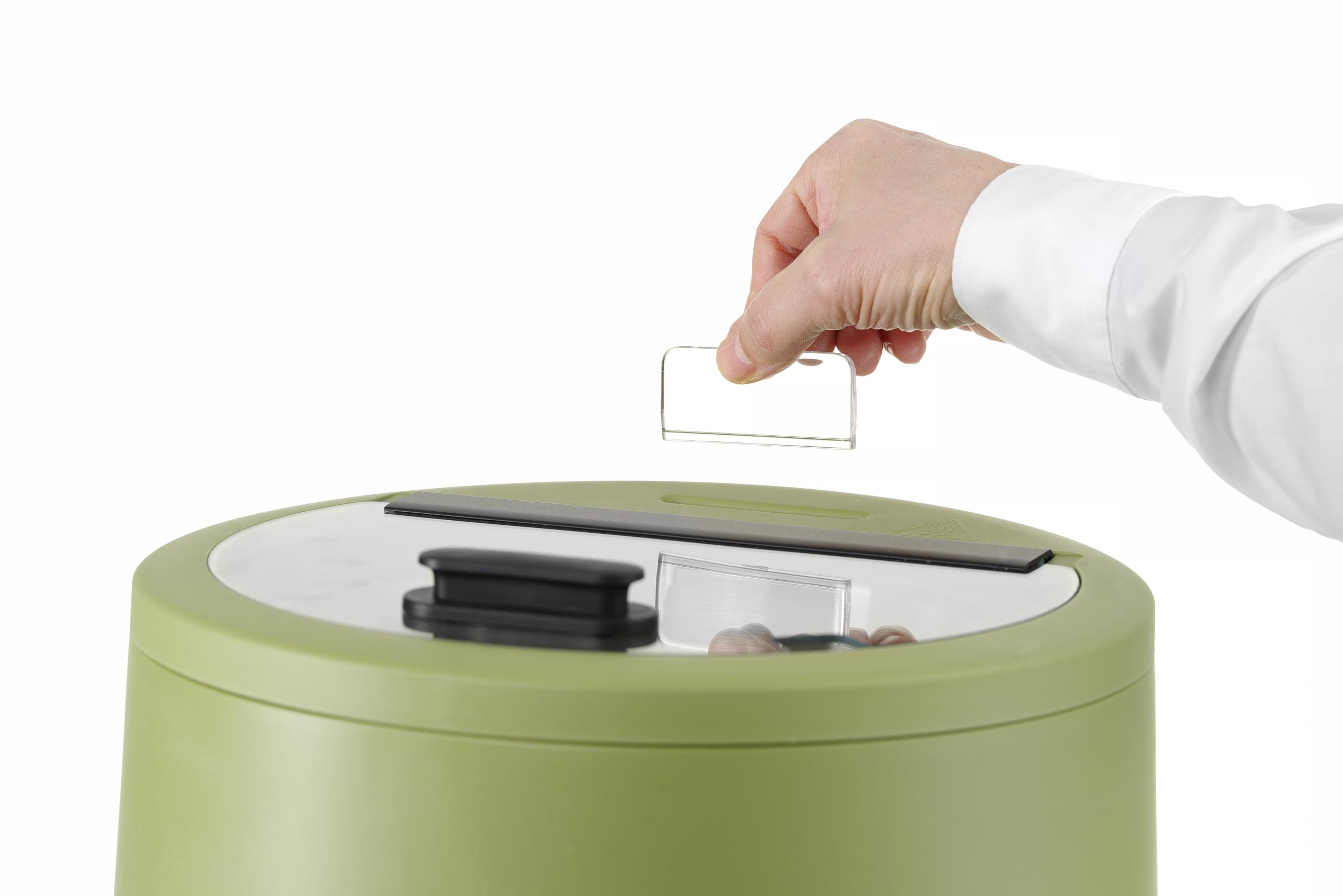 HENDI Suppenkessel, UNIQ, herausnehmbarer Behälter, 8L, 230V/500W, grün