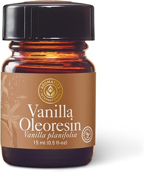 Aromatics International Vanilla Oleoresin -18 ml | Essential Oil Substitute Organic Madagascar - Pure GC/MS Tested - 30x Concentrated Aromatic Extract for Aromatherapy, DIY Oils & Fragrance