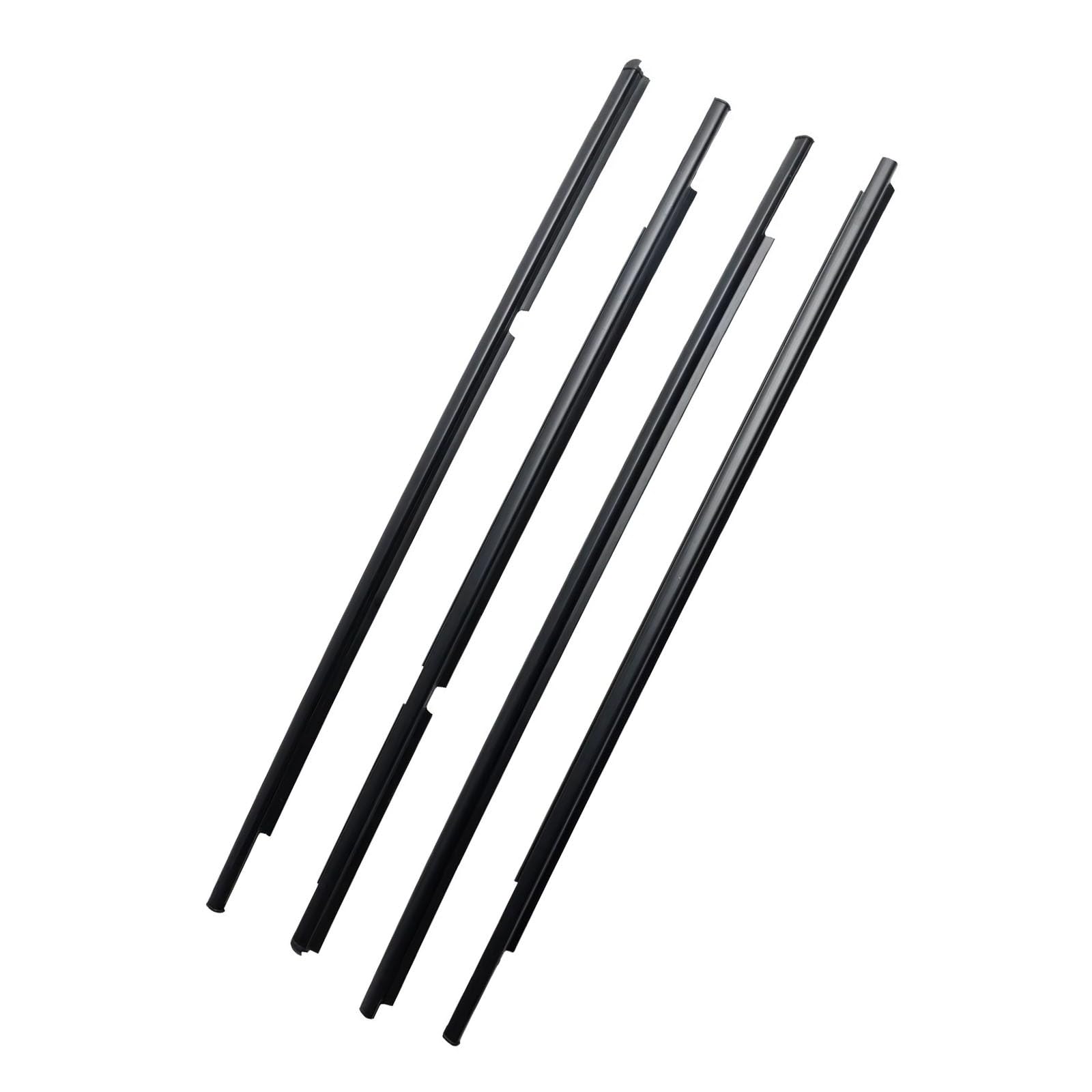 Automotive Window Seals Car Window Seals Compatible with Toyota for Yaris 2005-2011 for Vitz 2005-2010 Outer Door Glass Weatherstrip Moulding 6816052110