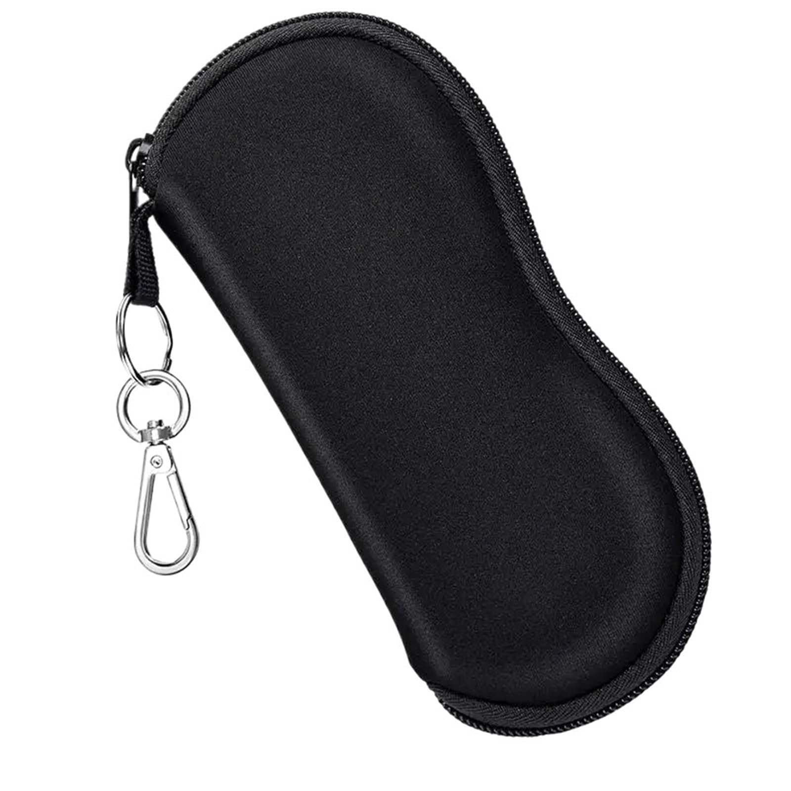 funda gafas Estuche Portátil Con Cremallera Y Mosquetón For Gafas De Sol, Funda Protectora For 2 Estilos