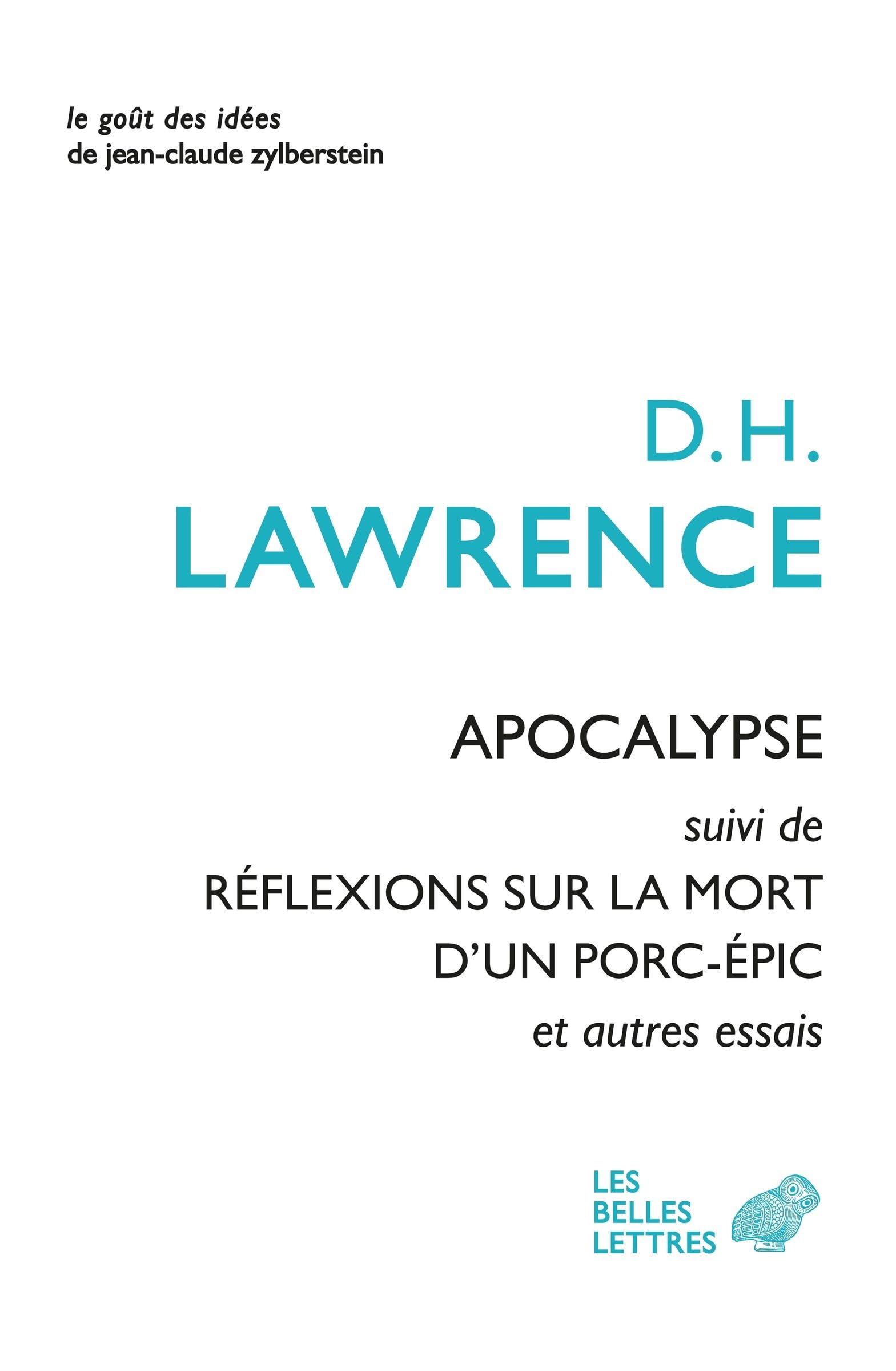 Apocalypse: suivi de Réflexions sur la mort d'un porc-épic et autres essais