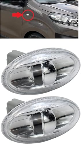 BIAREN 2 x Seitenmarkierungsleuchte für Peugeot 1007 107 206 307 Expert Partner 