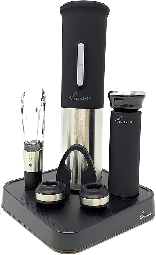 Rabbit Electric Wine Opener Set Home & Kitchen