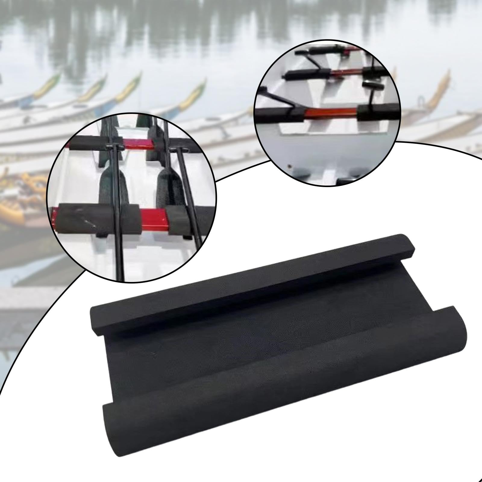 Gralara Cuscino per Sedile Dragon Boat Antiurto, Cuscino Antiscivolo per Sedile Dragon Boat, vogatori ad Acqua