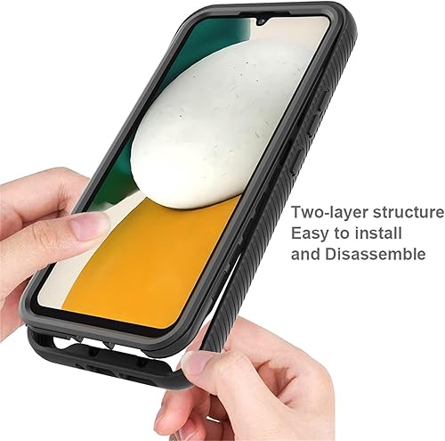 Miniatura 2 de Funda para teléfono Galaxy A34 5G, Samsung Galaxy A34 5G, protección de cuerpo completo 360, funda protectora transparente resistente a prueba de