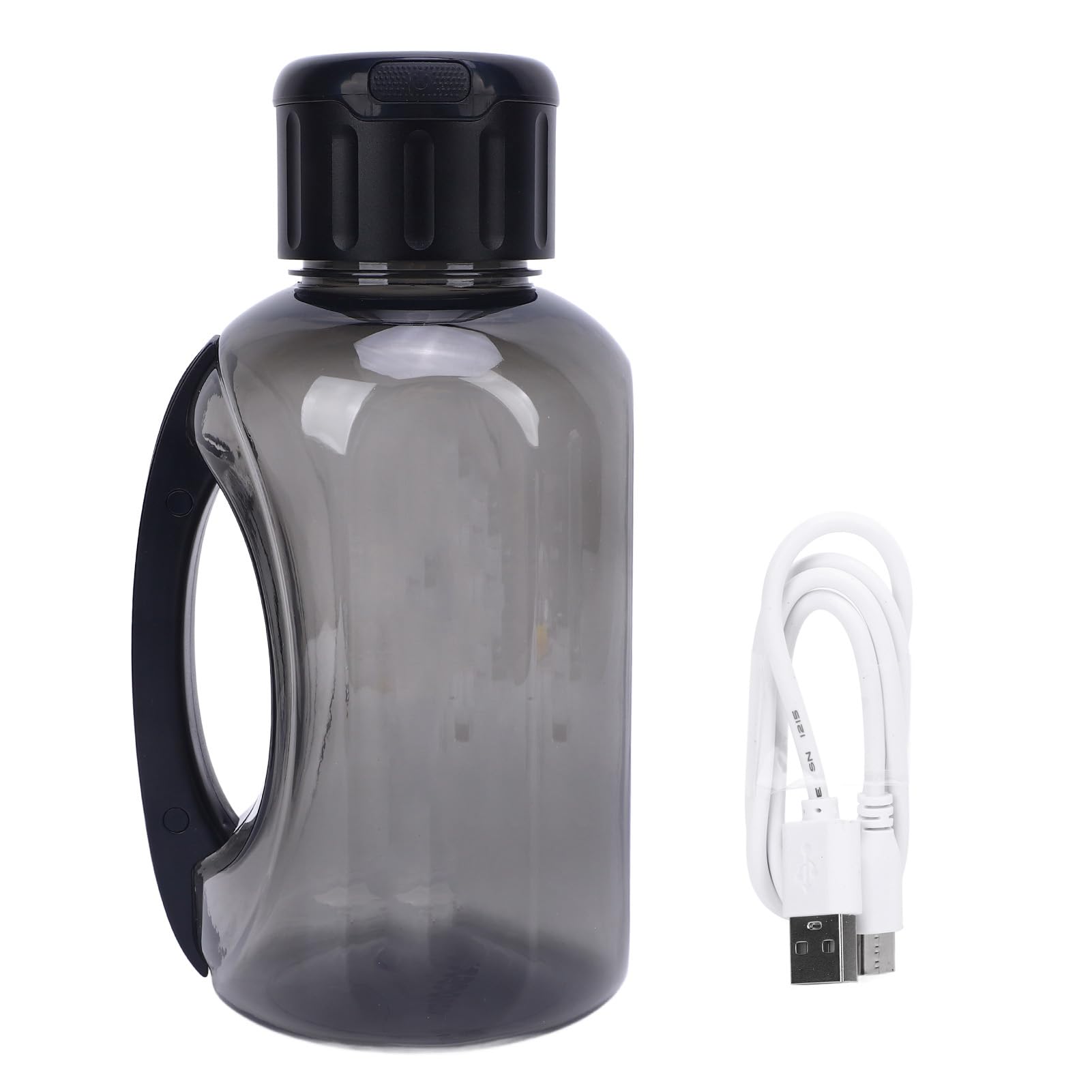 Generador de Agua Hidrogenada Portátil 1.5L, Ionizador de Agua con Tecnología SPE PEM, 1200mAh Recargable y a Prueba de Fugas para Hogar, Viaje y Oficina
