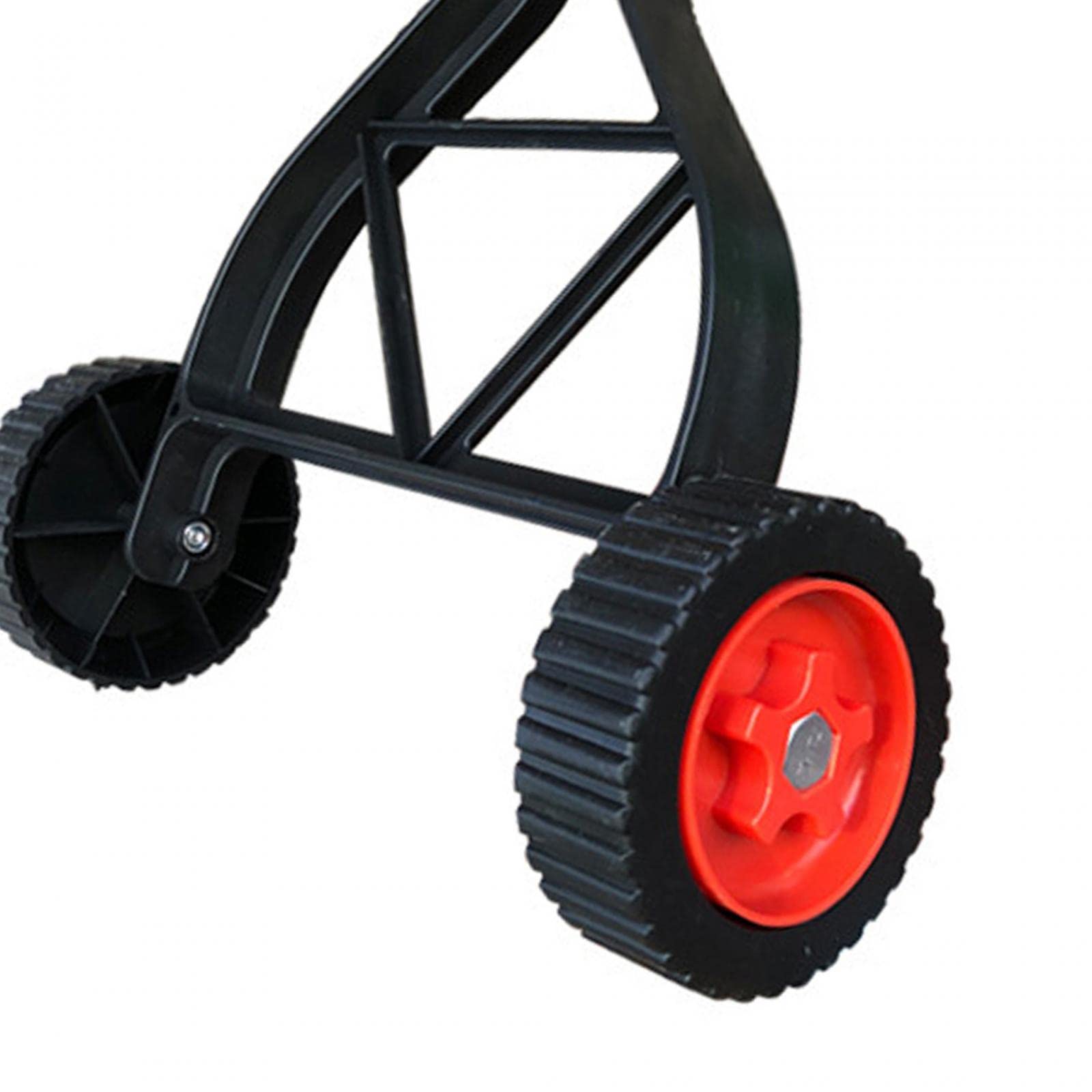 Ruedas de Apoyo para Desbrozadoras, Adecuadas para Desbrozadoras de árboles de 25-28 Mm, Cortadora de Césped Auxiliar para Desbrozadora, negro