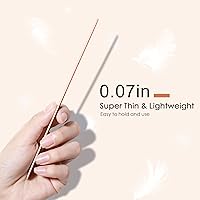 Vista 3 de Canvalite Nail File Large Emery Boards for Nails, 180 Grit Nail Files for Natural Nails, Thin Emory Nail File Pack Manicure Tool for Home Use 12PCS