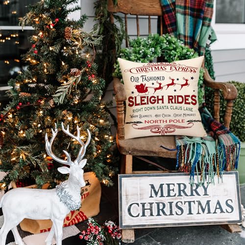 Aokefarmhousechristmaspillowcovers18x18setof4winterholidaydecorationsxmasredwhiterusticthrowcushioncaseforsofacouchhomedecorsleighridesfarmfreshtreecocoacandycanes  Urban Country Home Decor Aoke farmhouse christmas pillow covers 18×18 set of 4 winter holiday decorations xmas red white rustic throw cushion case for sofa couch home decor sleigh rides farm fresh tree cocoa candy canes  urban country home decor