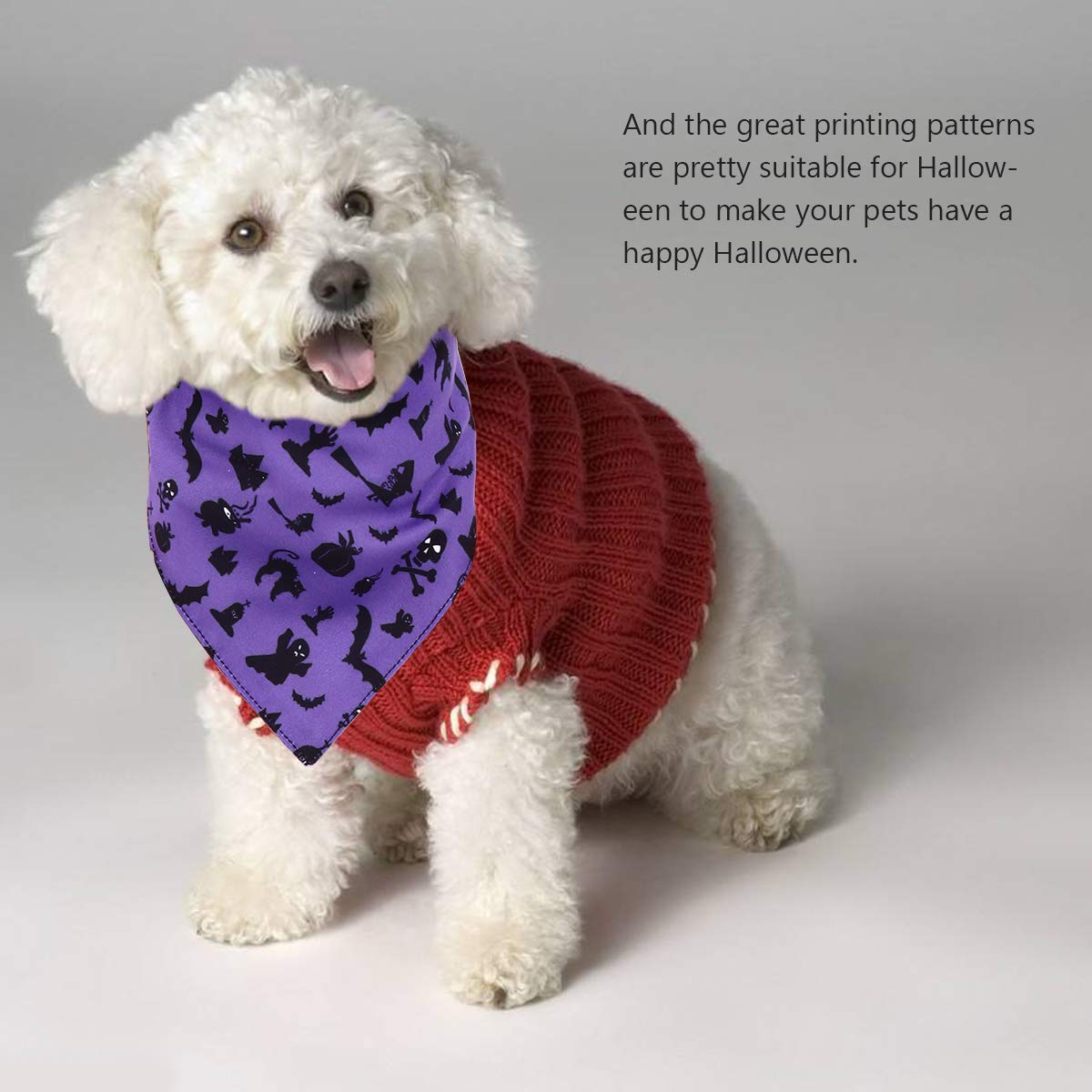 Natalizia Bandana Per Cani A Quadri, Cane Plaid Natalizio Sciarpa Per - Foto 11