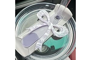 Cute Bow DIY Lids Tag Tumbler Lid Topper Replacement