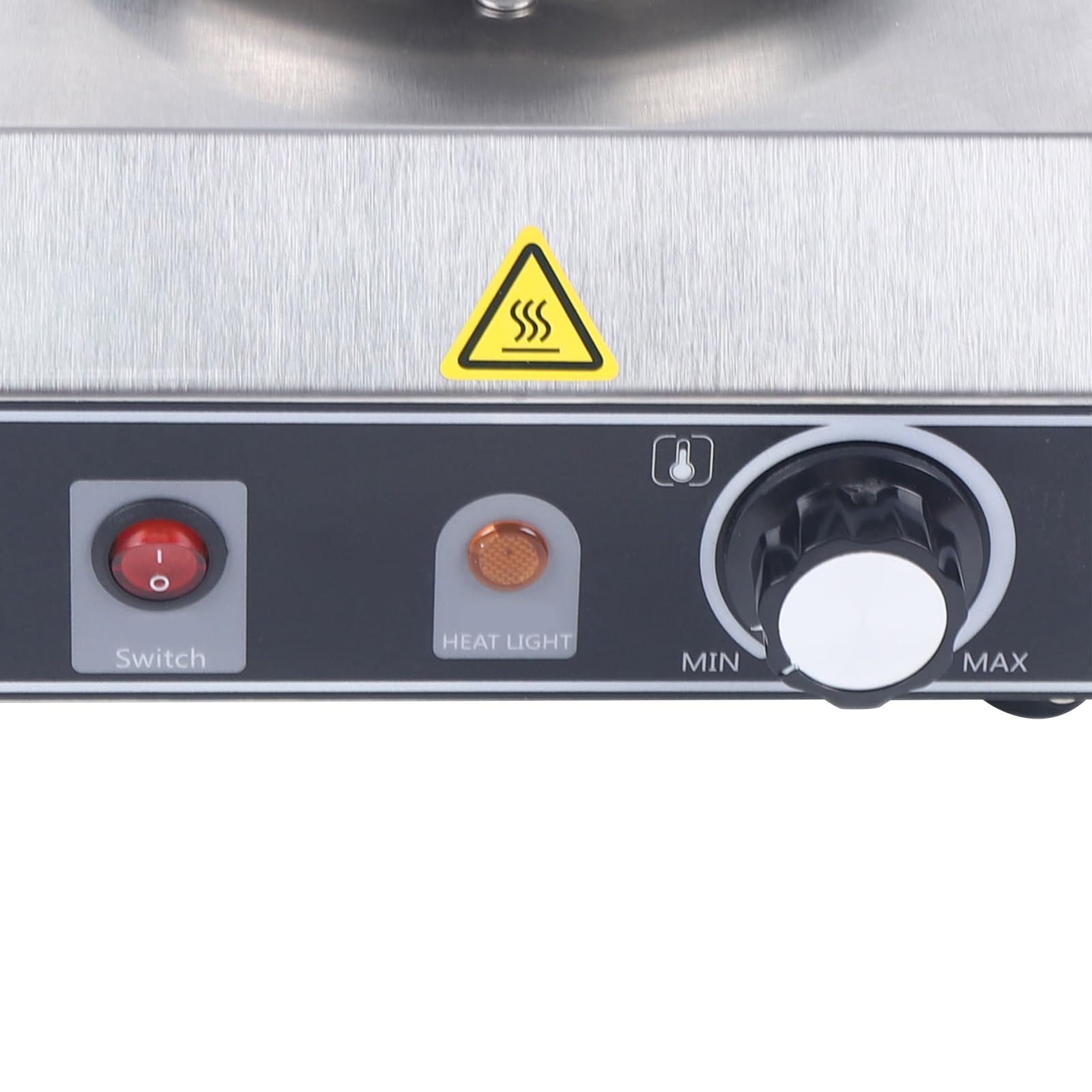 Hervidor de salchichas eléctrico, 350 W Hot Dog Maker 30-85 ℃ Temperatura ajustable, calentador de salchichas comercial para calentar y almacenar perro caliente