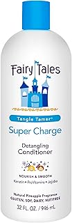 Tangle Tamer Super Charge - Detangling Conditioner for Kids - Paraben Free, Sulfate Free, Gluten Free, Nut Free- 32 oz