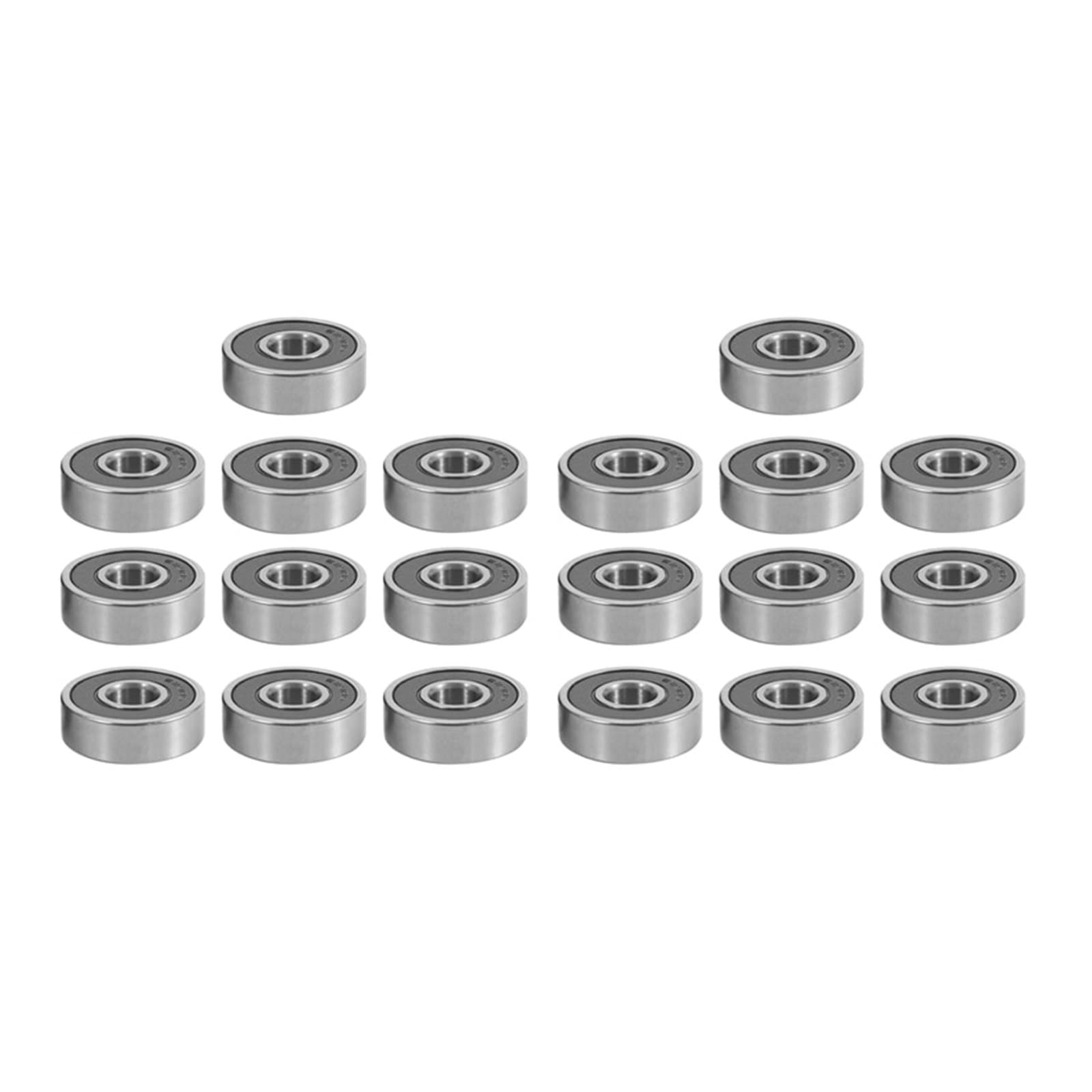 Rodamiento rígido de bolas de acero cromado 20 piezas 629-2RS 9mmx26mmx8mm rodamiento de bolas de ranura profunda en miniatura con doble sellado