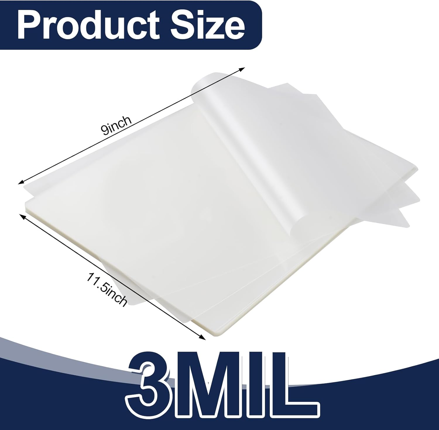 Fogli Di Plastificazione A Freddo A4 Trasparenti Per Laminazione Senza - Foto 9