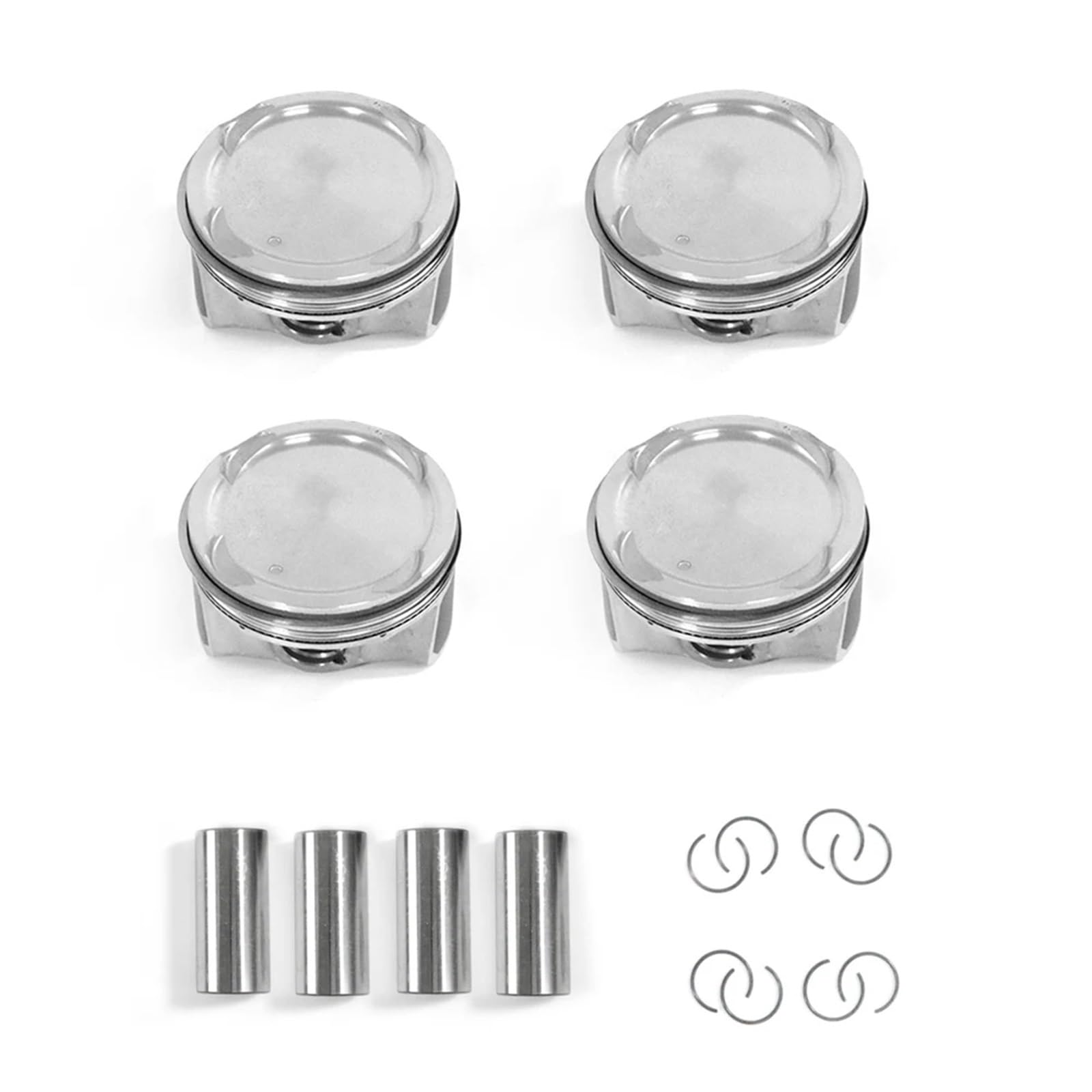 23040-2E000 23040-2E050 23410-2E500 4x 2.0L G4NA Set di pistoni e fasce elastiche motore compatibili con Hyundai Sonata Tucson Kia Forte Soul 2012-2022