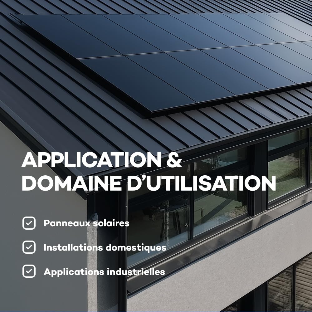 Câble de terre 6mm² - H07V-K Vert/Jaune - Longueur 25m - Souple & Robuste - Spécial Photovoltaïque, Mise à la Terre & Usage Intensif - Résistant Eau, Flammes & Produits Chimiques