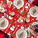 LWYGEGJO 4 Pcs Christmas Snowman Tablecloth Christmas Table Cover Xmas Snowman Snowflakes Party Table Cloths 54x86” Red Rectangle Tablecloth for Xmas Holiday Party Decor Winter Holiday