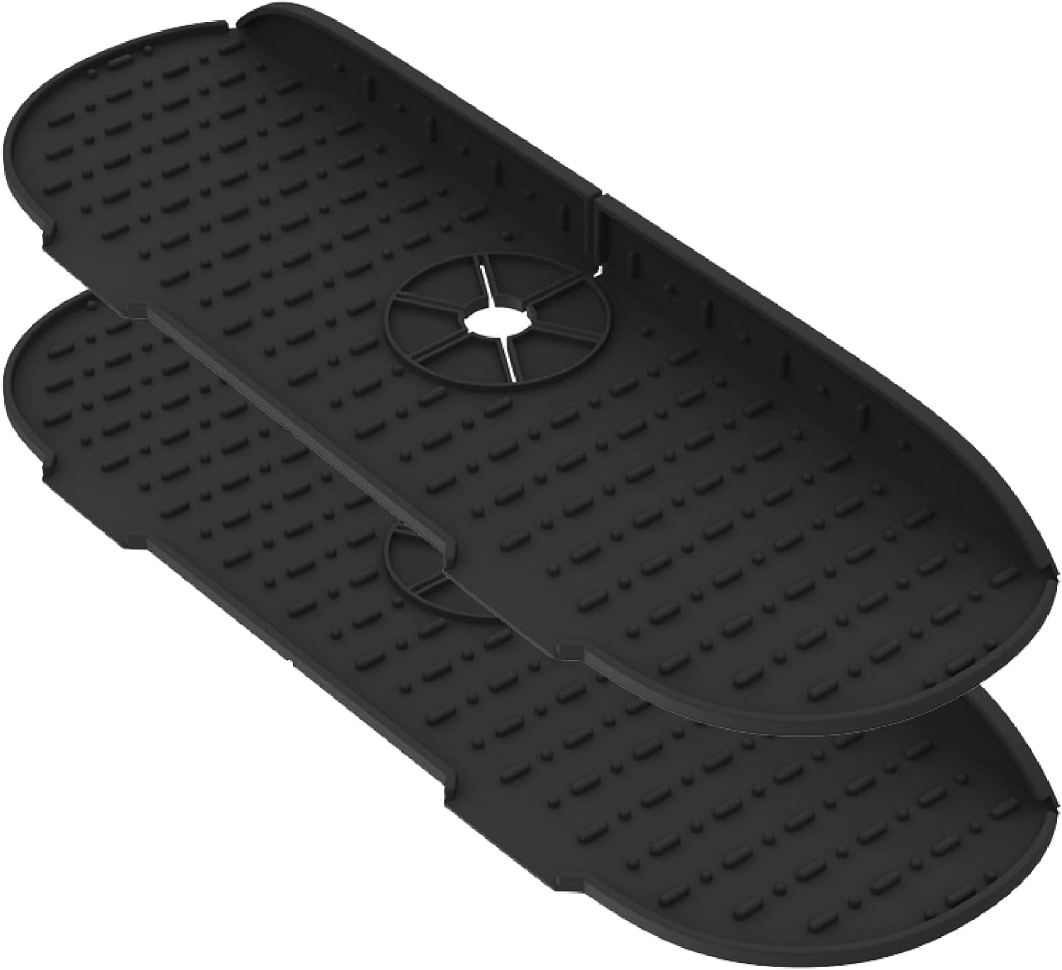 Kitchen Faucet Sink Splash Guards 2 Pieces, Sink Guards for