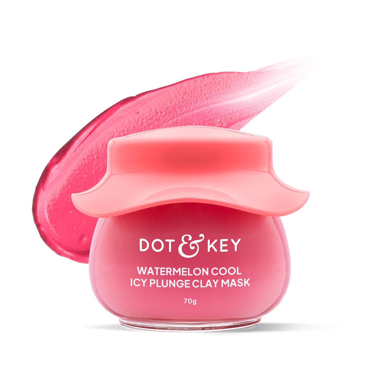 Watermelon Cool Icy Plunge Clay Mask, Instant Cooling, Creamy & Non-Drying, Controls Excess Oil, Refines Pores, With Kaolin Clay, Deeply Cleanses, Calms & Soothes Skin, For Oily & Combination Skin-image-46