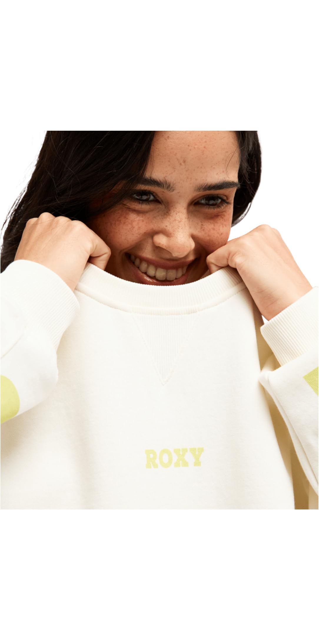 Roxy Felpa da donna Frostbeam 2026 - Coconut Milk