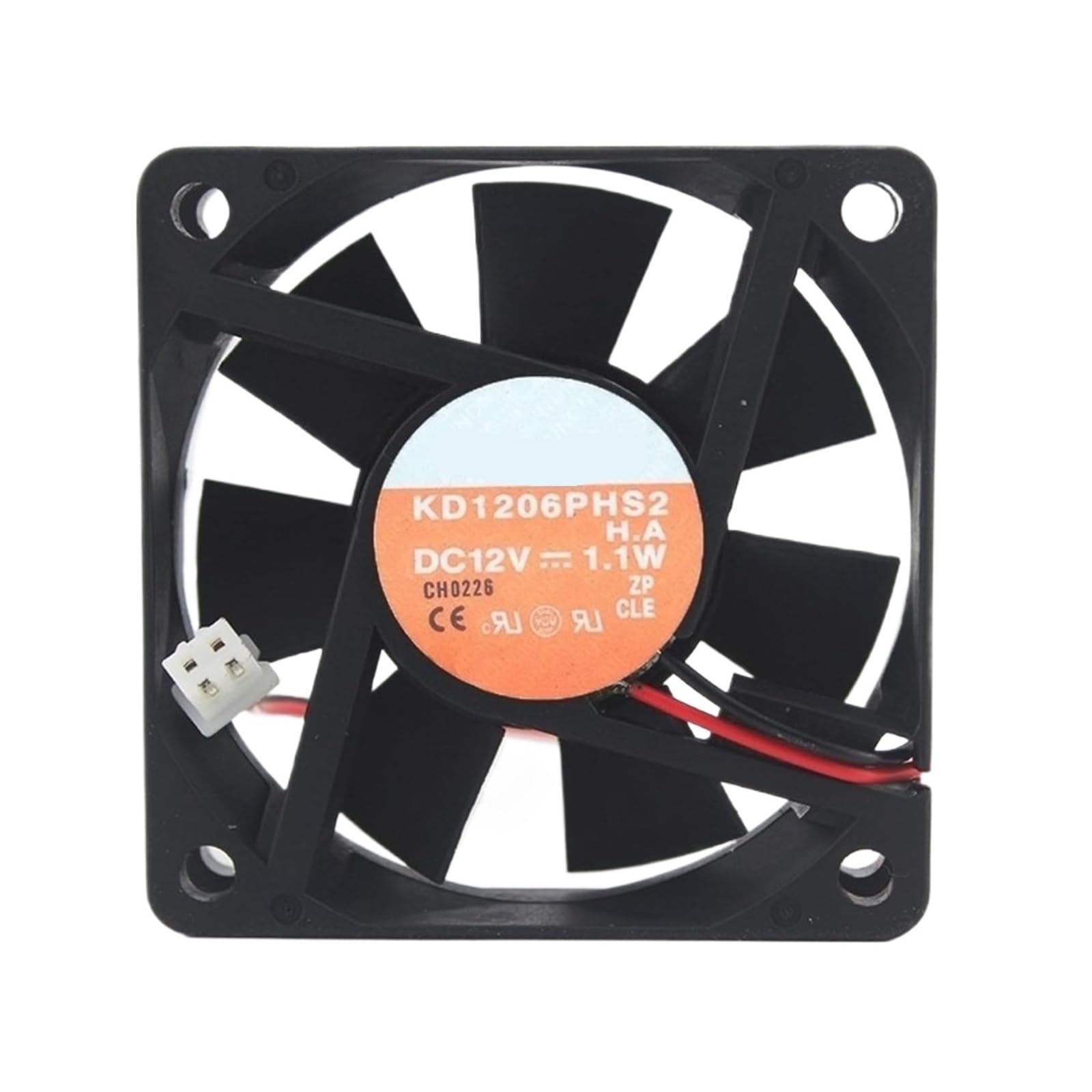GJEXXPTST 6015 60mm Cooling Fan KD1206PHS2 12V Two-line