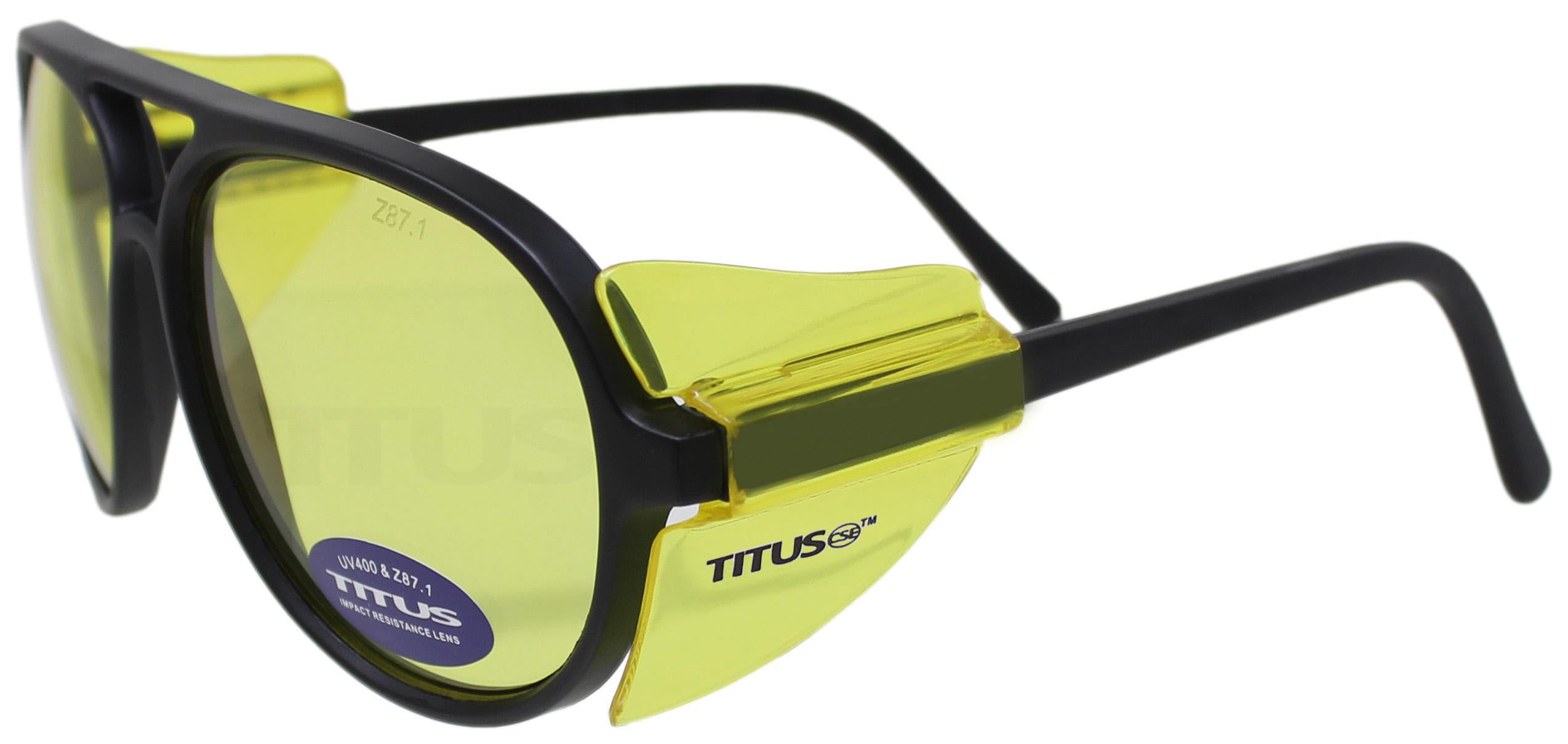 Safety Glasses With Yellow Lenses: Enhance Vision & Protect Eyes